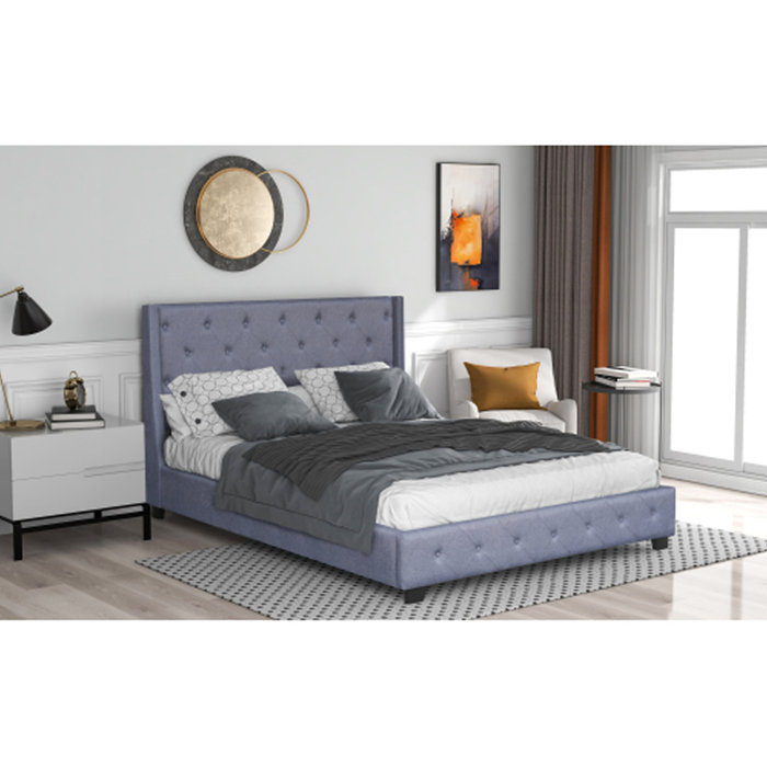 Altanius Queen 44.5'' Bed Frame Wayfair